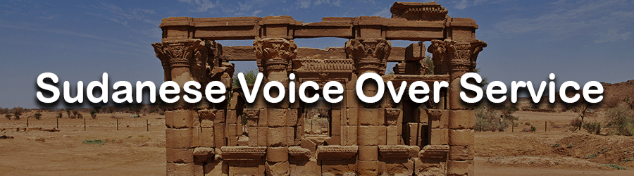 Sudanese Voice Over Service
