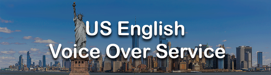 US English Voice Over Service
